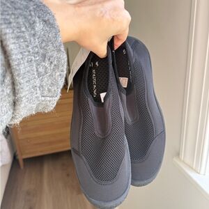 Black Slip-On water shoes